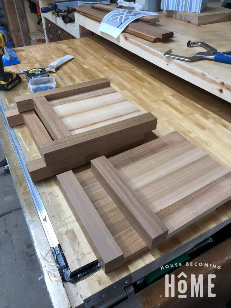 Cedar Planter Sides House Home