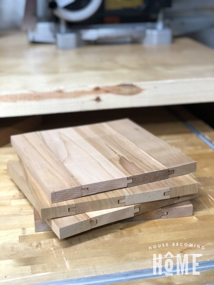 Cedar Tongue and Groove Planter Panel Sanded