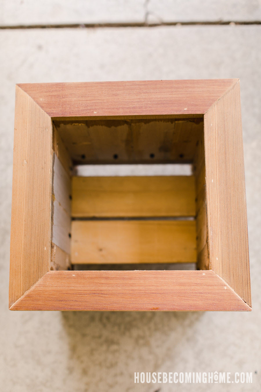 DIY Planter Top View