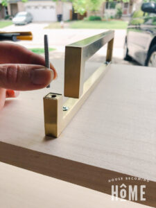 How to Make Brass Legs from Brass Pulls
