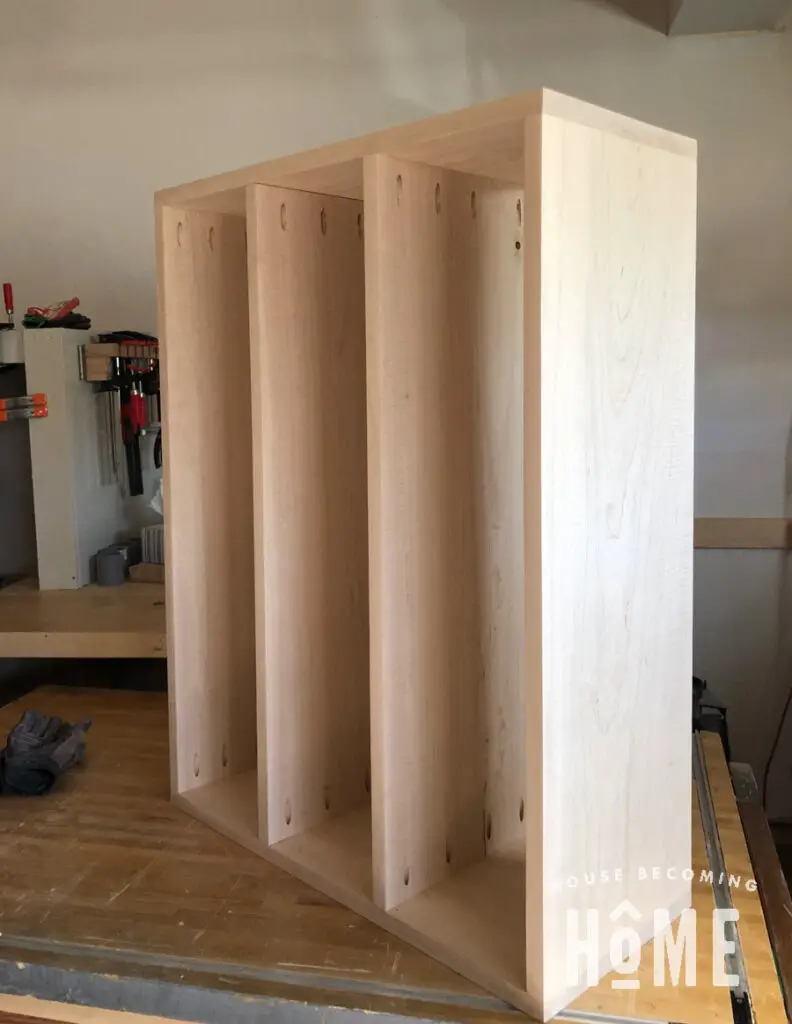 Maple Bookcase with Shelves
