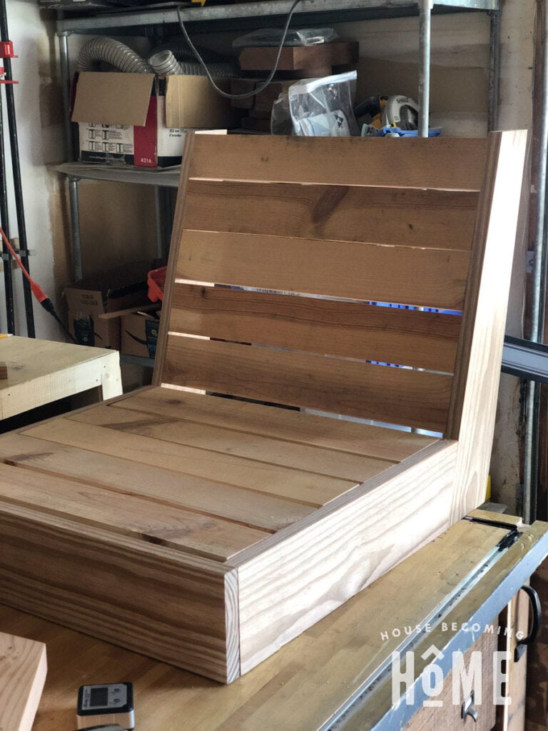 Building Patio Chair