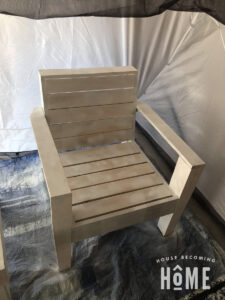 Primed DIY Adirondack Chair