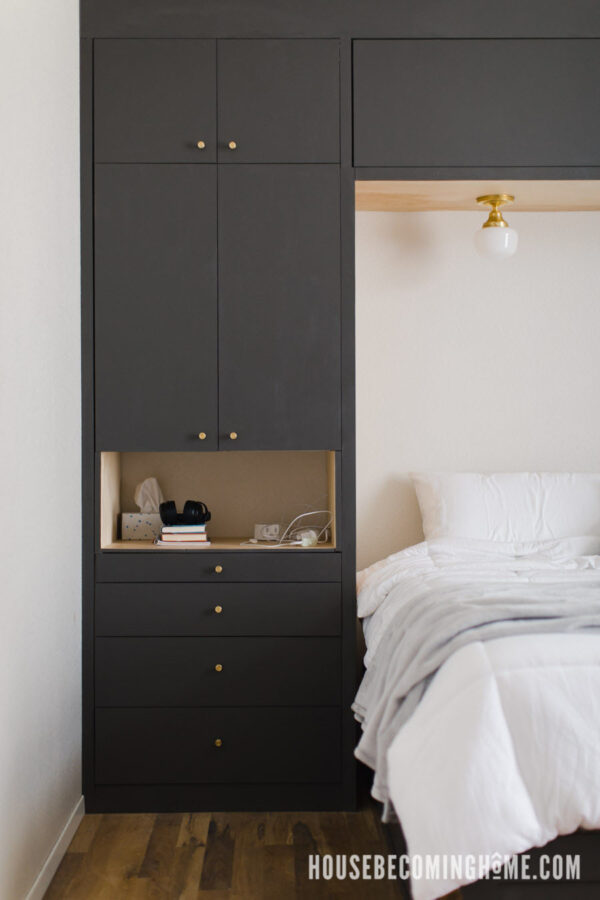 Master Bedroom Cabinets - House Becoming Home