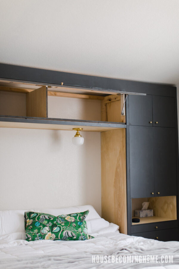 DIY Bedroom Lift Door House Home