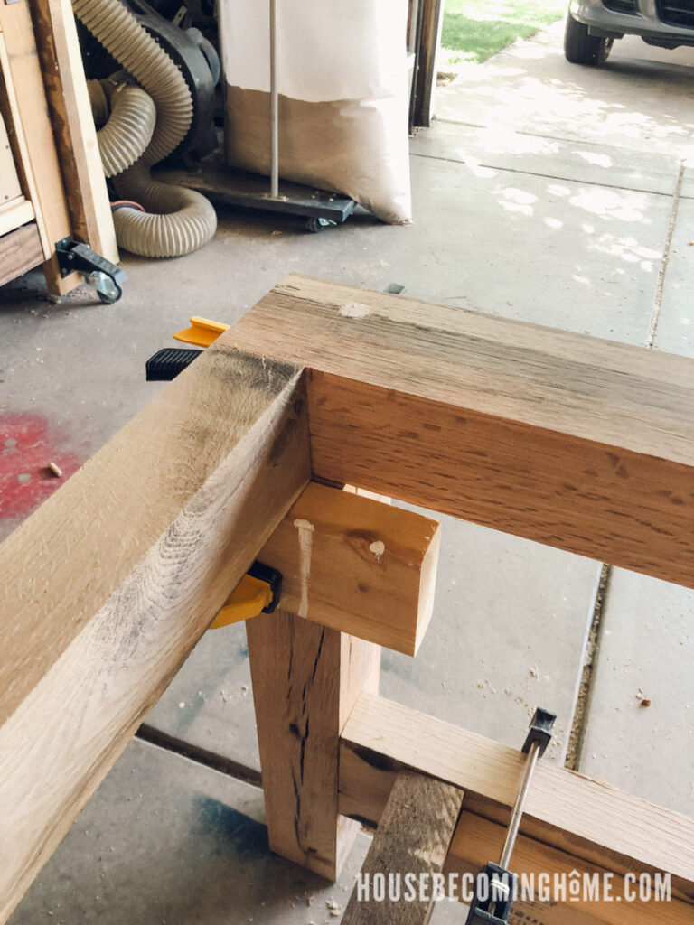 Clamping Support for Sofa Back