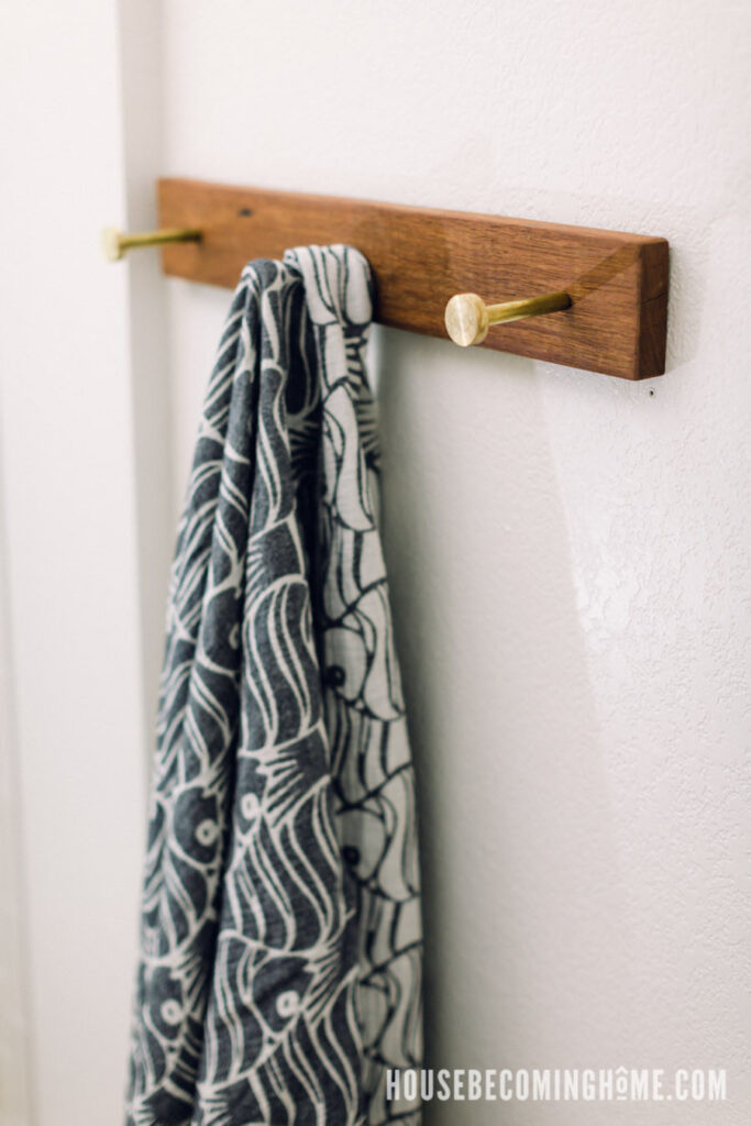 DIY Towel Holder